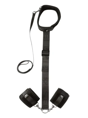 Sei Mio Adjustable Neck & Wrist Restraint Kit - Handbojor & halsband 0