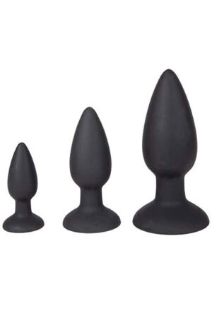 Silicone Buttplug Trainer Kit - Analpluggar paket 0