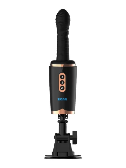 Handsfree Thrusting Power Fucking - Dildo med vibrator 0