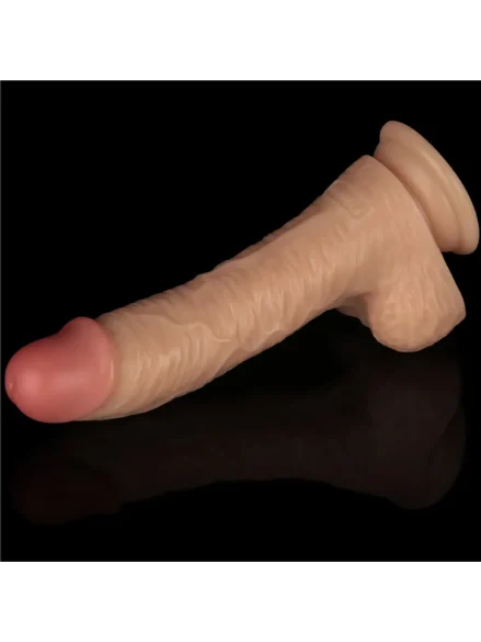 Realistic Vibrating Power Cock 22 cm - Dildo med vibrator 0