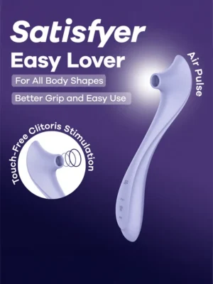 Satisfyer Easy Lover - Lufttrycksvibrator 0