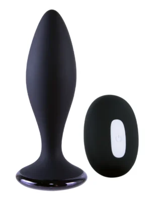 Clogge Vibrating Silicone Butt Plug - Analplugg med vibrator 0