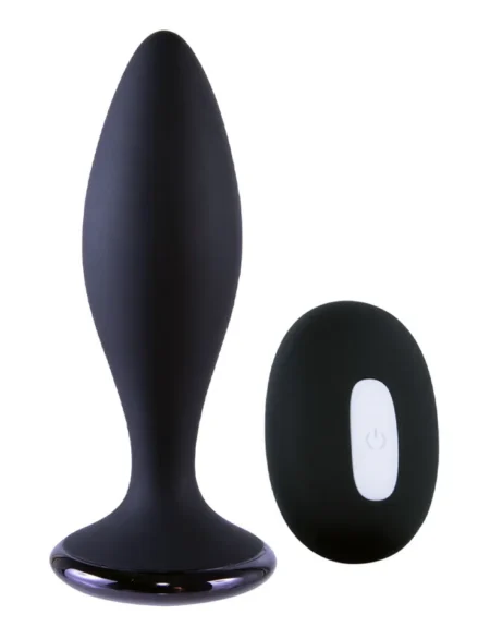 Clogge Vibrating Silicone Butt Plug - Analplugg med vibrator 0
