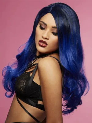 Manic Panic Midnight Blue Waves Wig - Peruk 0