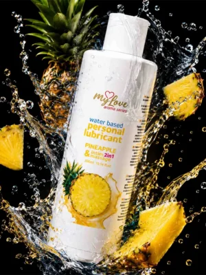 Intim & Massage Lubricant Pineapple 300 ml - Glidmedel & Massagelotion 0