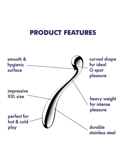 Satisfyer Star Force 4 - Ståldildo 0