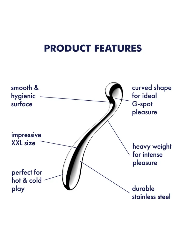 Satisfyer Star Force 4 - Ståldildo 0