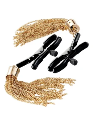 Guilty Pleasure Draped Desire Clamps - Bröstvårtsklämmor 0