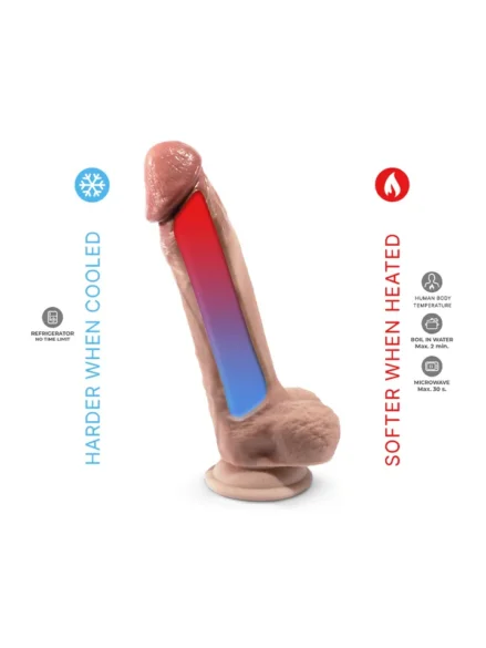 Silex-D Premium Real Skin Model 1 23 cm - Realistisk dildo 0