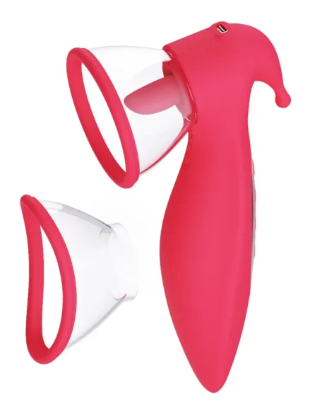 OohYes! Lick & Suck Me Honey - Klitoris och vagina pump 0