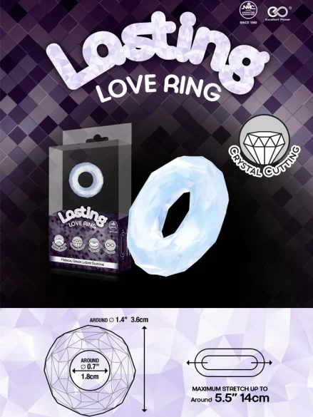Lasting Love Ring Clear - Penisring 0