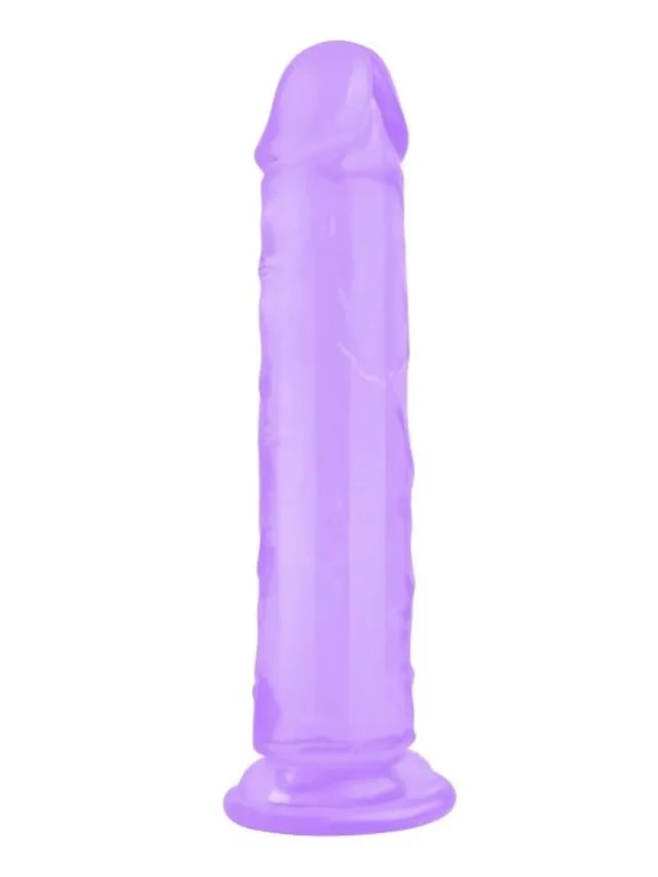 Realistic Penis Crystal Jellies Purple 21,6 cm | Uncategorized | Intimast