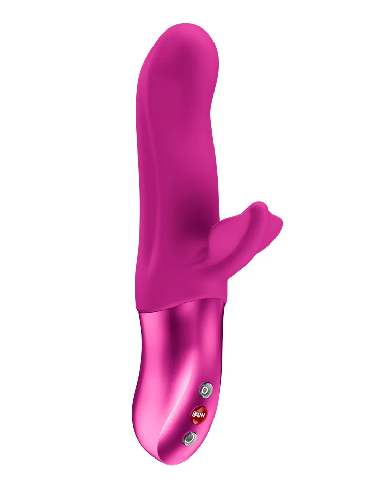 Fun Factory Bi Stronic Fusion Thrusting Rabbit Magenta - Rabbitvibrator 0