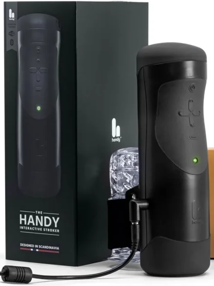 The Handy 1.1 Interactive Stroker - Masturbator med motor 0