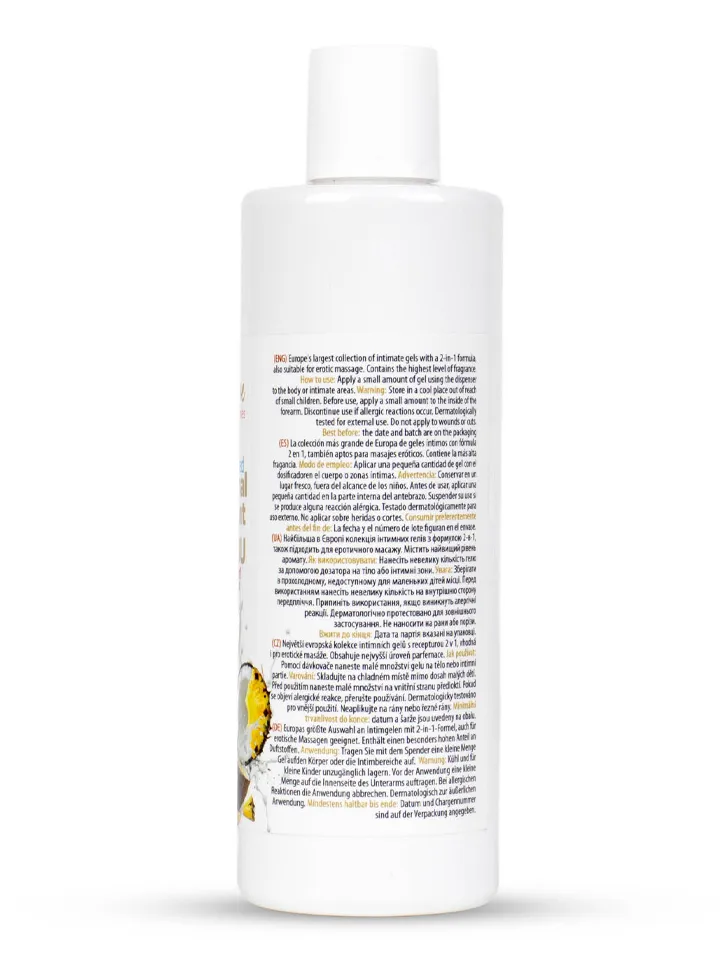Intim & Massage Lubricant Malibu 300 ml - Glidmedel & Massagelotion 0