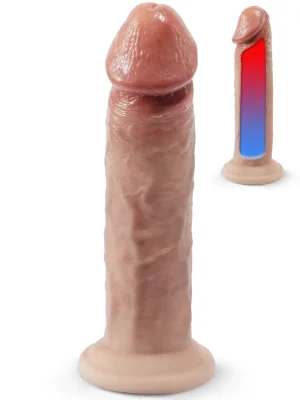 Silex-D Premium Real Skin 15,4 cm - Realistisk dildo 0
