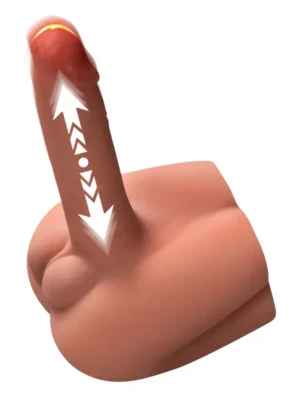 Sadie Thrusting Vibrating Dildo - Manlig Sexdocka 0