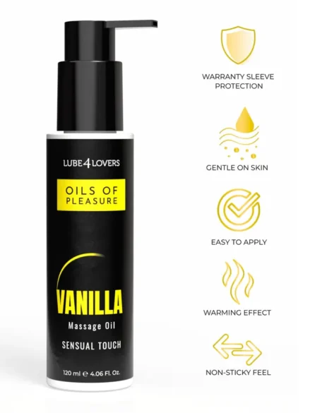 Vanilla Massage Oil 120 ml - Massageolja Vanilj 0