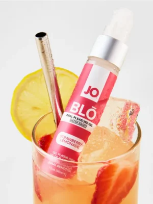 JO BLO Oral Pleasure Gel Strawberry Lemonade 30ml - Bättre oralsex 0