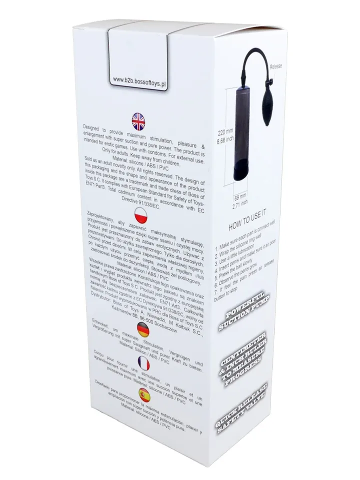 Beginner Penis Pump Dark - Penispump 0