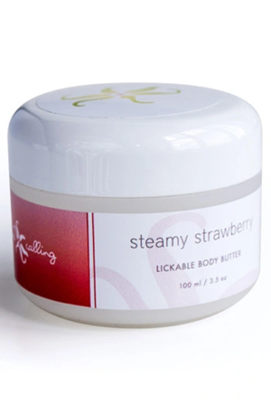 Nature Calling Body Butter Strawberry 100ml - Body Butter & Kroppskräm 0