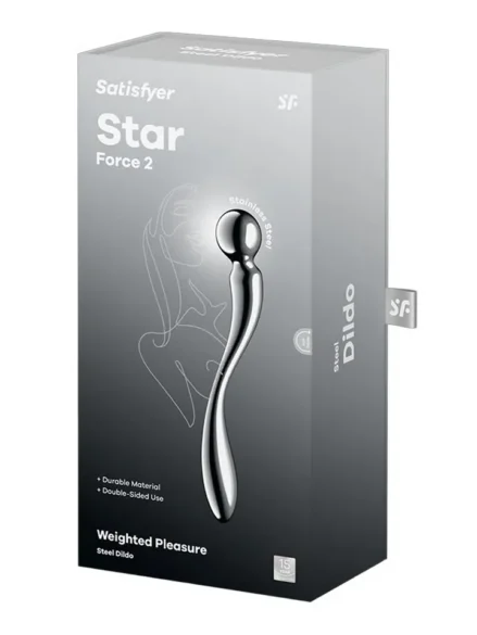 Satisfyer Star Force 2 - Ståldildo 0