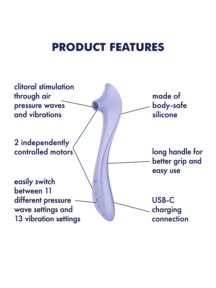 Satisfyer Easy Lover - Lufttrycksvibrator 0