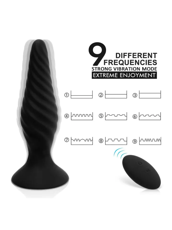 Idris Vibrating Anal Plug Set - Analleksaker i set 0