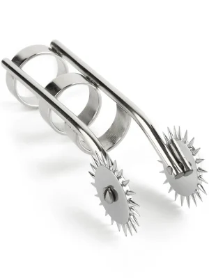 Mr Steel Double Finger Pinwheel - Wartenberg hjul 0
