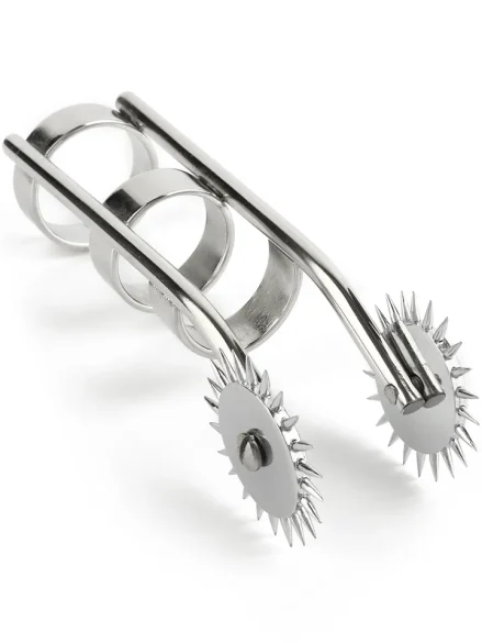Mr Steel Double Finger Pinwheel - Wartenberg hjul 0