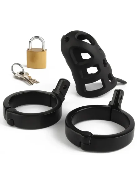 Mr. Steel Brutal Chastity Cage - Kyskhetsbur 0