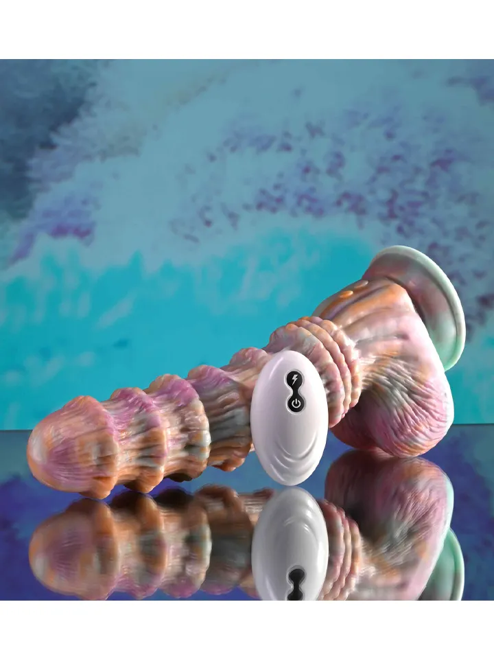 Evolved Vibrating Fantasy Dildo 27,6 cm - Dragon dildo 0