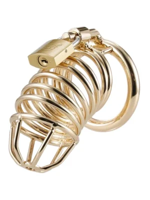 Cocklock Golden Bird Chastity Cage - Kyskhetsbur 0