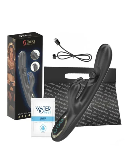 Powerful Rabbit Vibrator With Rolling Pearl - Rabbitvibrator 0