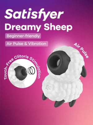 Satisfyer Dreamy Sheep - Lufttrycksvibrator 0
