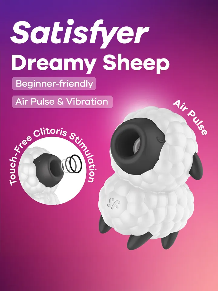 Satisfyer Dreamy Sheep - Lufttrycksvibrator 0