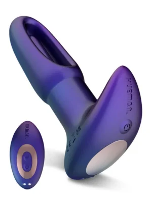 Voyager Vibrating Butt Plug With Tapping - Analplugg med vibrator 0