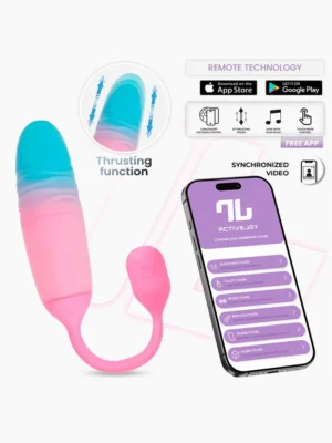 NexEgg Motion Vibrating Egg With Thrusting App - Appstyrt vibrerande ägg 0