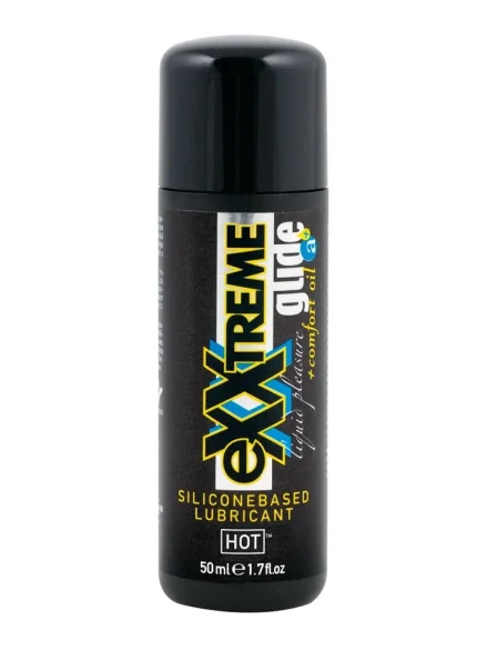 HOT eXXtreme Glide Silicone Based 50 ml - Glidmedel anal 0