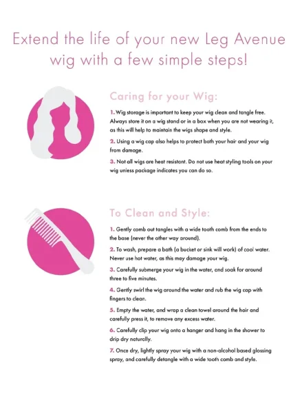Long Curly Wispy Bang Wig Brown - Peruk 0