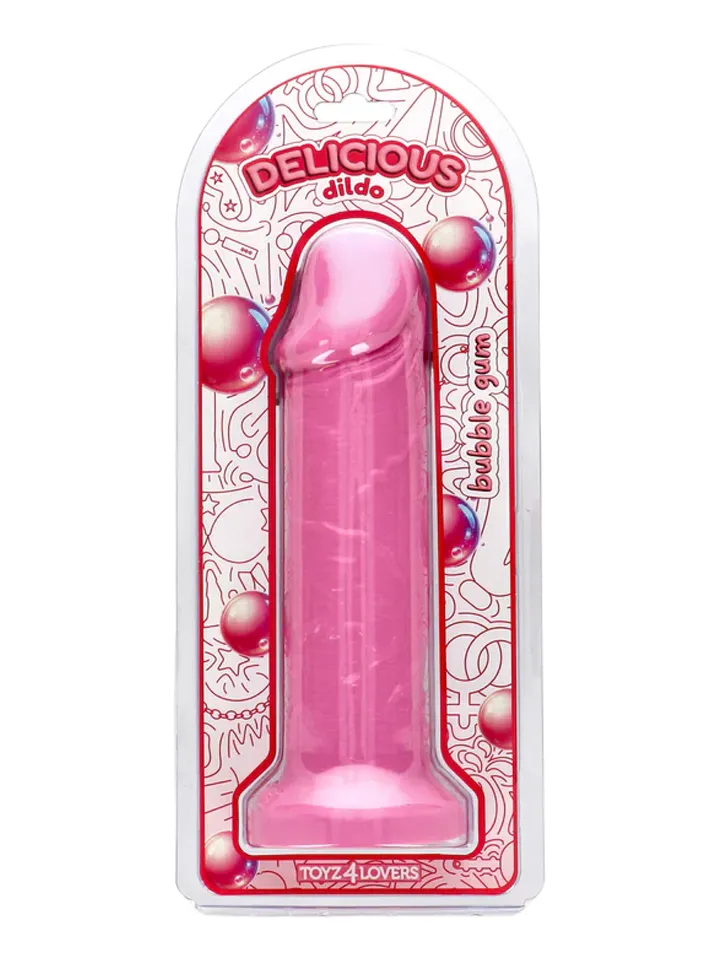 Max Bubblegum Scented Dildo 25 cm - Doftande dildo 0