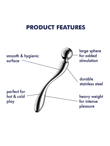 Satisfyer Star Force 2 - Ståldildo 0