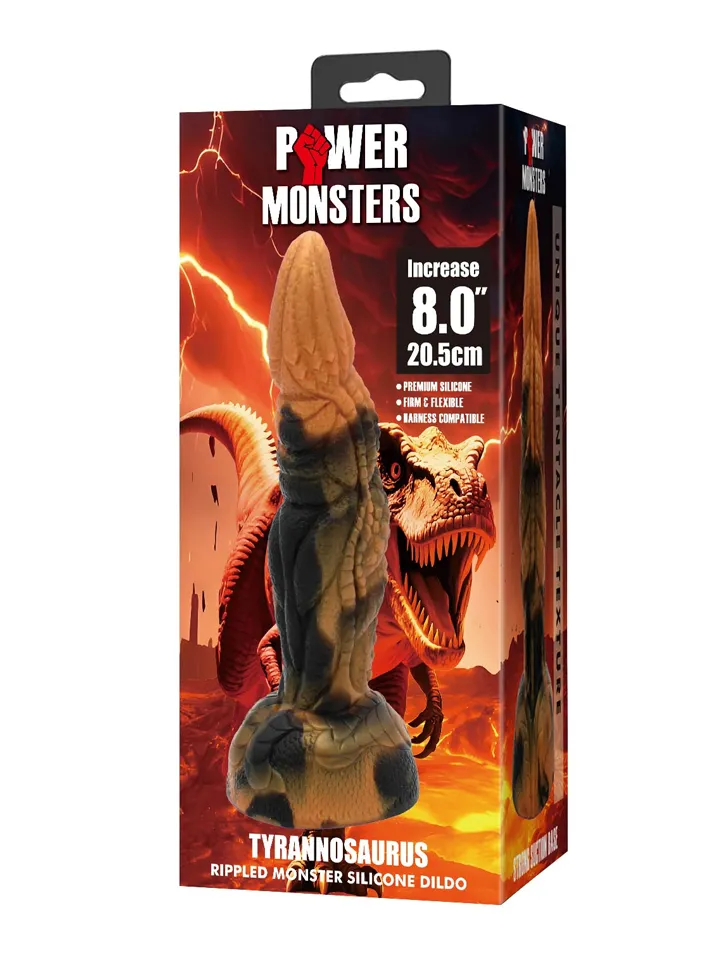 Tyrannosaurus Monster Silicone Dildo 20,5 cm - Dragon dildo 0