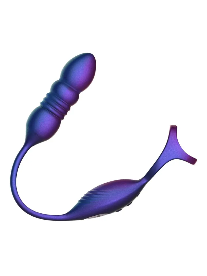Hueman Deep Impact Cock & Ball Ring - Prostatavibrator med penisring 0