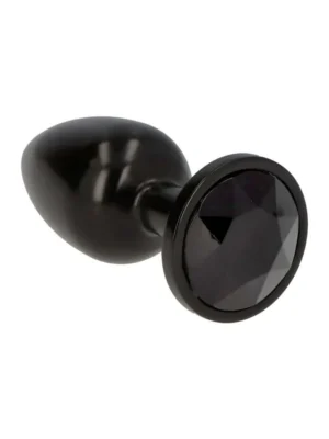 Dark Black Secret Plug Small - Analplugg metall 0