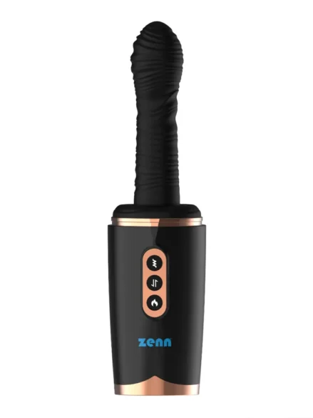 Handsfree Thrusting Power Fucking - Dildo med vibrator 0