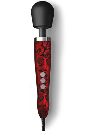 Doxy Die Cast Wand Massager Rose Pattern - Magicwand / Massagewand 0