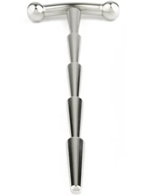 Mr. Steel Smooth Cum Rattle Penis Plug - Dilator 0