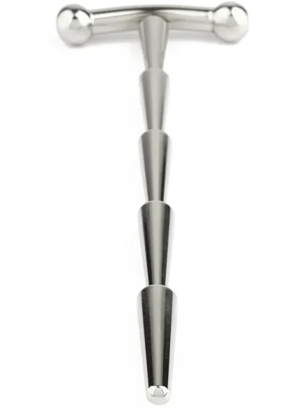 Mr. Steel Smooth Cum Rattle Penis Plug - Dilator 0