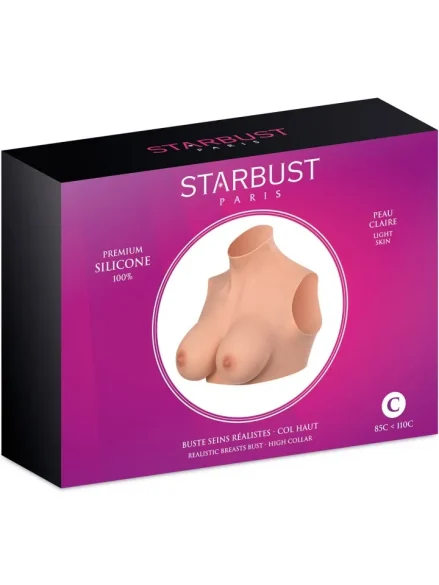 Starbust Bust Chest High Neck Light Small - Lösbröst 0